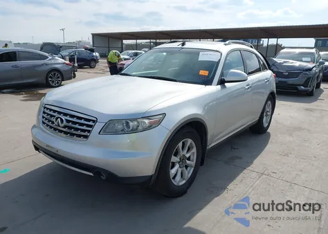 2006 Infiniti Fx35 z USA, uszkodzony, nr VIN JNRAS08U26X102535